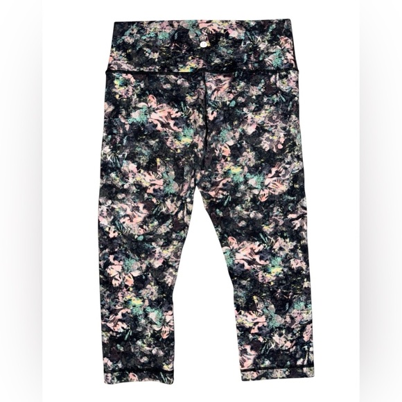 Lululemon Wunder Under Dappled Daze Crop Leggings - Picture 7 of 9